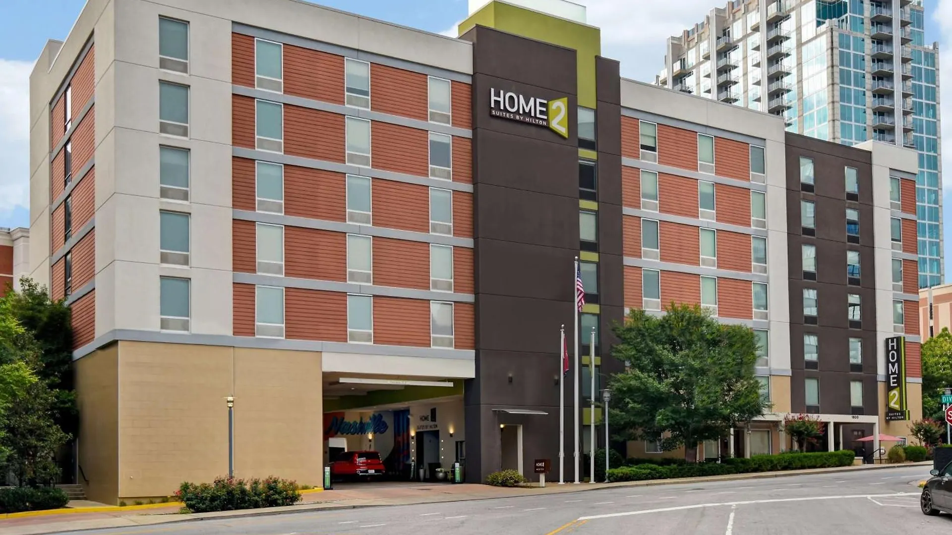 Home2 Suites By Hilton Nashville Vanderbilt, Tn location